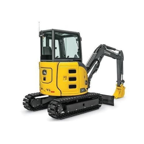 Tracked excavator - 30 P-Tier - John Deere Forestry - hydraulic / mini / with blade