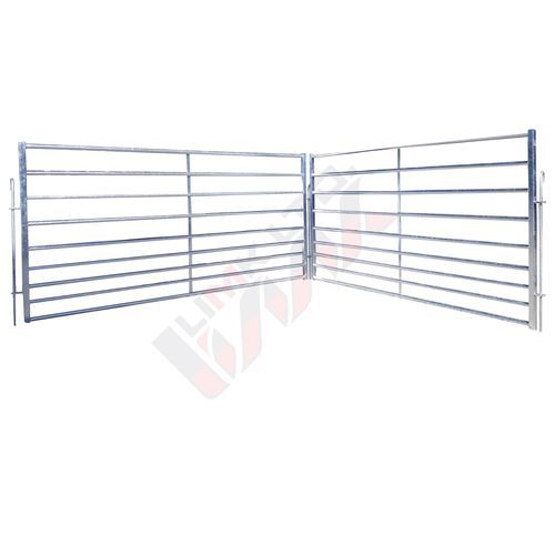 Corral gate - FS series  - Limk Ltd. - for calves / for sheep / galvanized