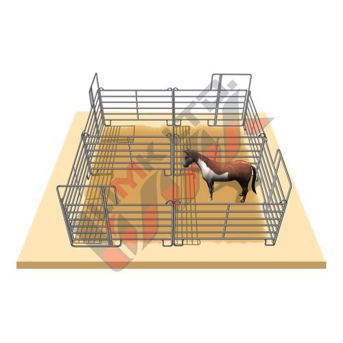 Livestock gate - HB 4 - Limk Ltd. - stable / for horses / metal
