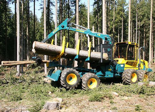 Combination forestry forwarder - 208F  - HSM Hohenloher Spezial-Maschinenbau