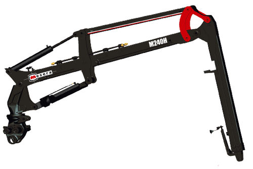 Knuckle boom forestry crane - H Series - Mesera Cranes Finland Oy