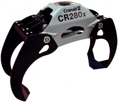 Agricultural log grapple - CR X series - Cranab AB - for cranes