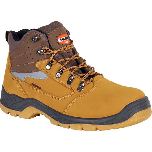 Anti-perforation work shoes - TRUCK - Solidur - oil-resistant / anti-slip / leather