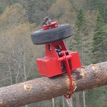 Agricultural log grapple - Teleforest - for cranes