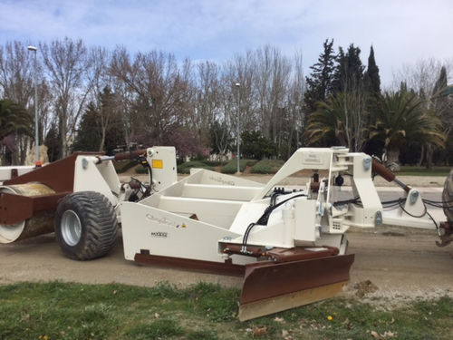 Field preparation grader blade - Chaptools - for roads / hydraulic / towed