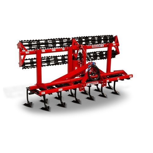 Mounted field cultivator - KB/KD series - Atespar Motorlu Araclar San. ve Tic. Ltd. Sti. - with roller / 3-point hitch / spring tine