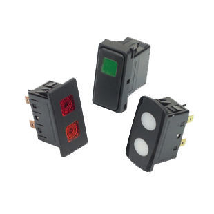 Rocker switch - VP-SERIES - Carling Technologies Ltd. - for lighting / thermal resistance / vibration-resistant