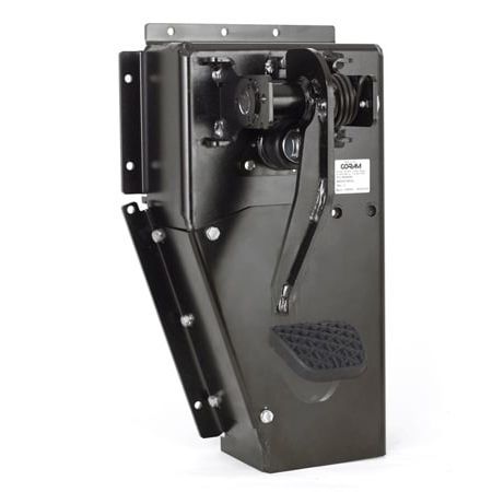 Mechanical pedal - CORAM Europe S.r.l. - for construction vehicles / steel
