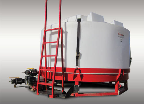 Water tank - MIXSYS - Free Form Plastics - trailerable / cone-bottom / plastic