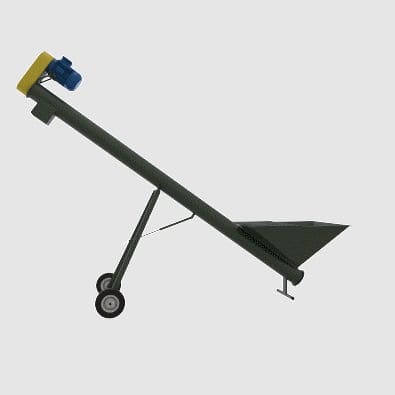 Screw conveyor - ISM separator - for grain / inclined / electric