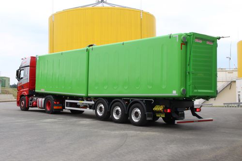 Transport truck - SKM AK Bio-Liner - Fahrzeugbau KEMPF GmbH - 3-axle