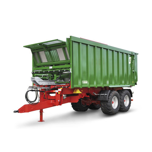 Tandem axle trailer - TAW 20 - Peter Kröger GmbH - agricultural / 10 t ... 20 t / push-off