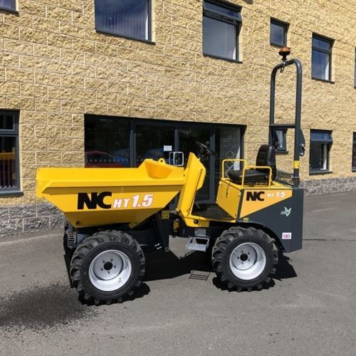 Articulated-chassis minidumper - HT 1.5 - NC Engineering Ltd. - rubber-tired / ride-on