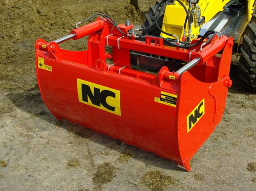 Power grab shovel bucket - BLOCK CUTTER - NC Engineering Ltd.