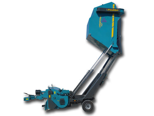 Rear-mount mulcher - BIOALCAZAR  - Trituradoras PICURSA S.L. - hammer / vineyard / PTO-driven