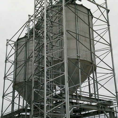 Hopper Silo - Prado Silos - For Grain   Metal