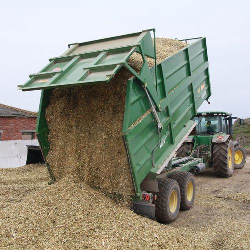 Dump trailer - WF TS Series - Western Fabrications - tipping / 2-axle / agricultural
