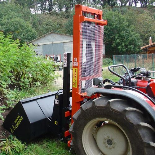 Snow plow shovel bucket - JUMBO series - Corbins Agricultural Technology - skeleton