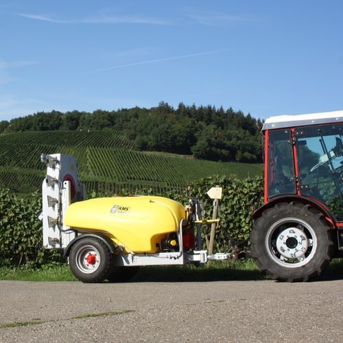 Towed sprayer - 2T - KMS Rinklin GmbH - for viticulture