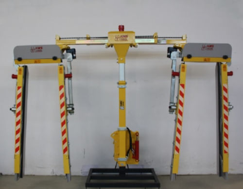 Vineyard vine trimmer - ÜZ I - KMS Rinklin GmbH - mounted / hydraulic / vertical