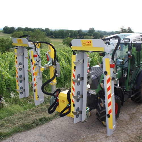 Vineyard vine trimmer - ÜZ  - KMS Rinklin GmbH - mounted / hydraulic / horizontal