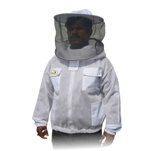 Beekeeper jacket - PFA-0625 - PF AMEER & CO - plastic / breathable / with veil