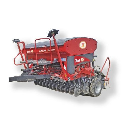 Mechanical seed drill - Orion - Pel Tuote Oy - disc / with fertilizer applicator / towed