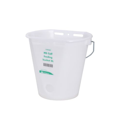 Calf nursing bucket - 1509307 - Schippers - plastic / single access