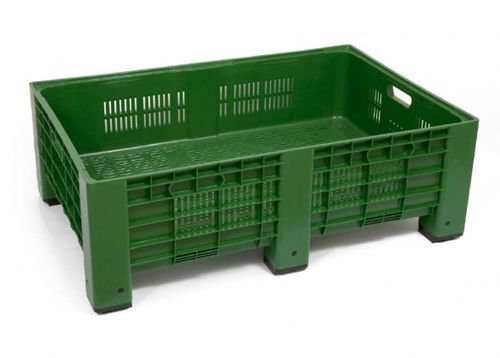 Vegetable pallet box - 120X80X41 - Pentaplast - fruit / plastic