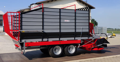 Loader wagon - RS 75 SB - RIBERI - 2-axle / forage / self-unloading