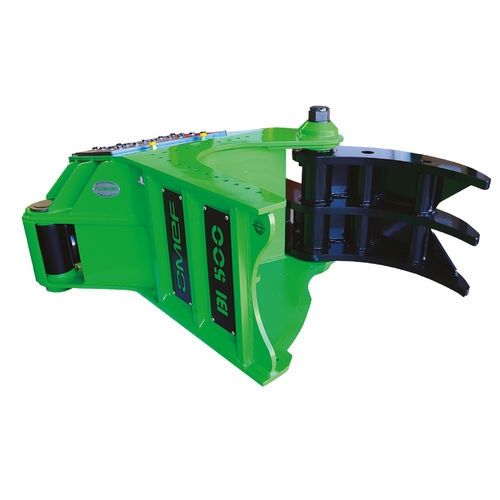 Loader cutting grapple - BI500 - OMEF-GROUP - for excavators / for skid steer loaders / for wood