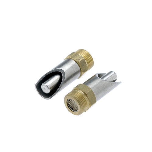 Pig nipple drinker - 040 - ferrzootecnia - stainless steel / with filter