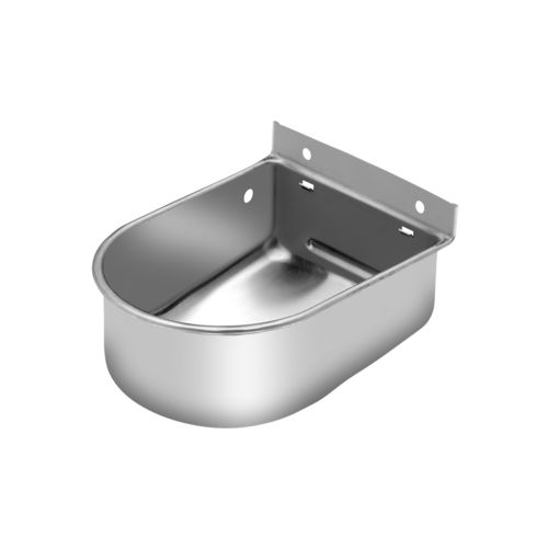 Poultry bowl - 360 M - ferrzootecnia - stainless steel / wall-mounted