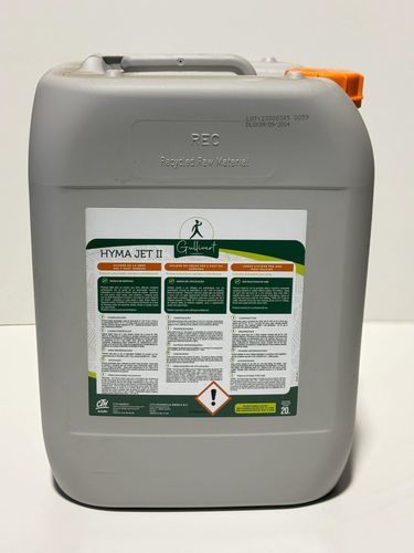 Lactic acid based teat cleaning solution - Hyma Jet II - dta farm - antibacterial / post-milking / for cows