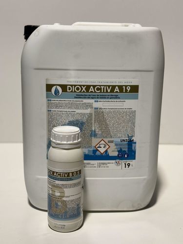 Liquid Disinfectant - Diox Activ A 19 - dta farm - water / livestock / chlorine dioxide based