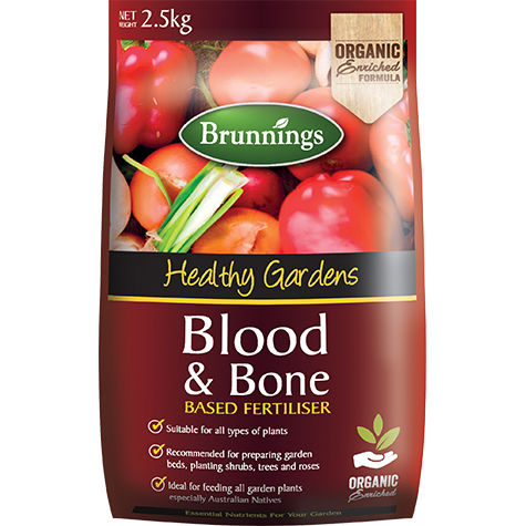 Organic amendment - BLOOD & BONE - Brunnings - soil fertility / for trees / for flowers