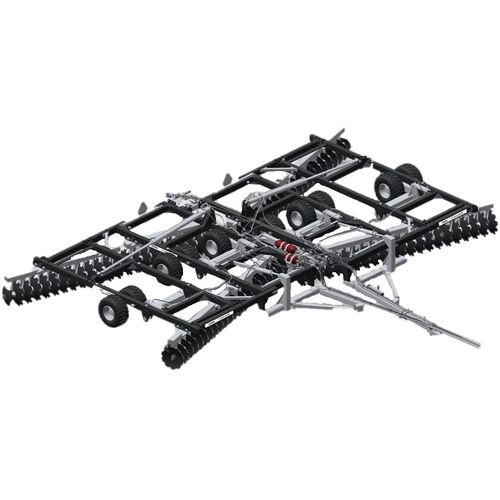 Towed disc harrow - GDOB SUPER - serafinmachinery - 2-section / offset / tandem
