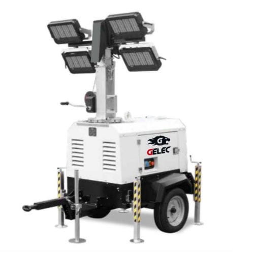 Lighting generator set GSTART 320 Gelec diesel / singlephase