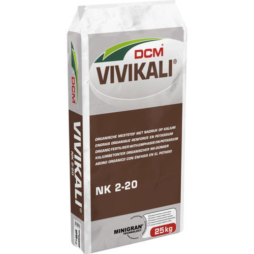 Organic fertilizer - VIVIKALI - Dcm - NK / potassium / granular