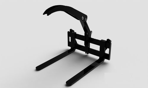 Pallet fork - PS-100L - PADAGAS - 2-tine / with center grab