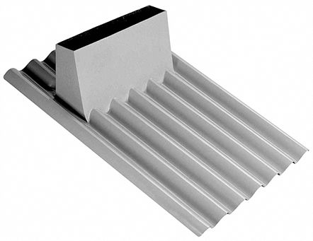 Fiberglass-reinforced polyester roofing sheet - Orela - farm building / for silo / corrugated