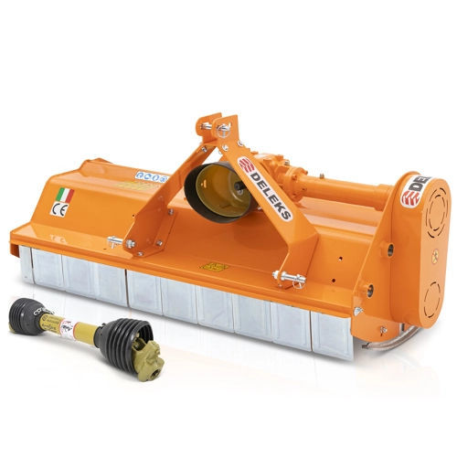 Mounted mulcher - LEOPARD-series - DELEKS SRL - flail / vineyard / 20 hammers