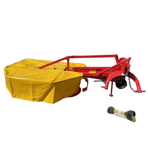 Drum mower DFR165 DELEKS SRL mounted / disc / 6 blades