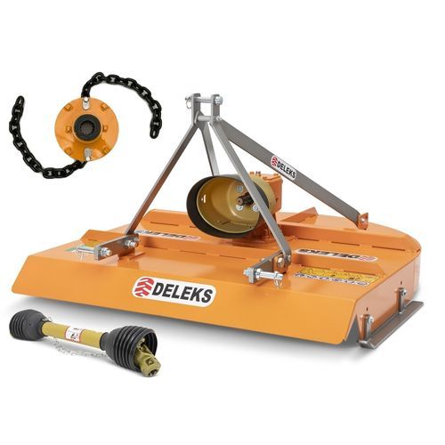 Agricultural rotary cutter - BUGGY-120C - DELEKS SRL - rear-mount / PTO-driven