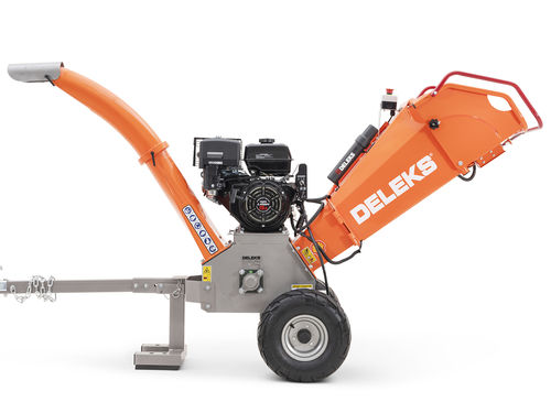 Towed wood chipper - DK-800 LIFAN - DELEKS SRL - gasoline engine