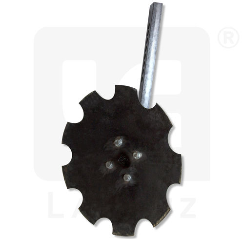Notched disc blade - INTADDD - LaCruz S.r.l. - for tillage tools / universal