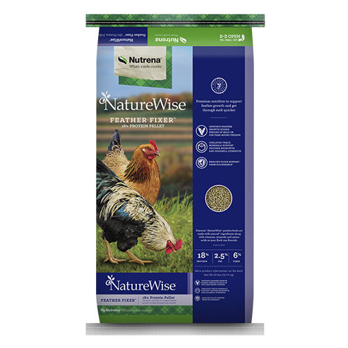 Animal feed supplement NatureWise Feather nutrenaworld poultry / mineral / vitamin