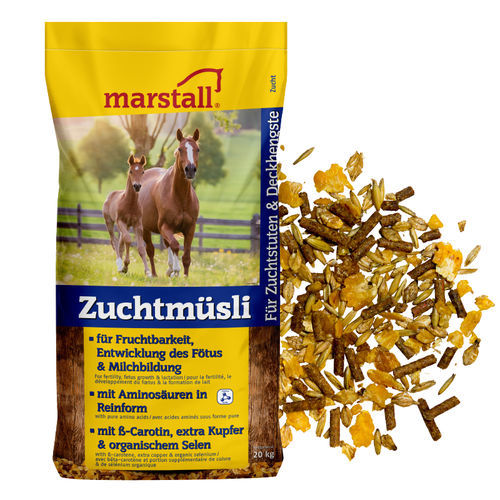Animal feed supplement - Zuchtmüsli - Marstall - for horses / vitamin / mineral