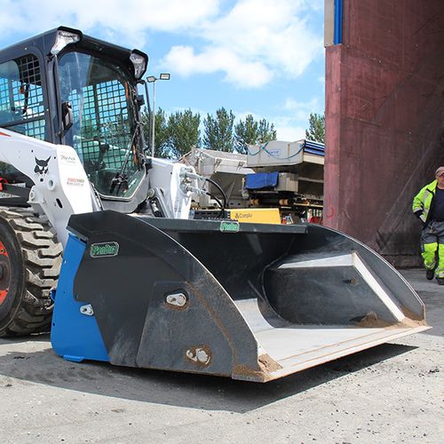 Grain shovel bucket - HTBSS series - Prodig Attachments - for agricultural maintenance / construction site / for wood transport