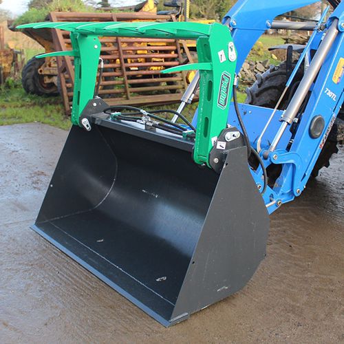 Agricultural maintenance shovel bucket - GPTG series - Prodig Attachments - for recycling / for loaders / heavy-duty